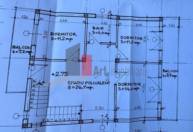 Peris Casa la rosu in Peris